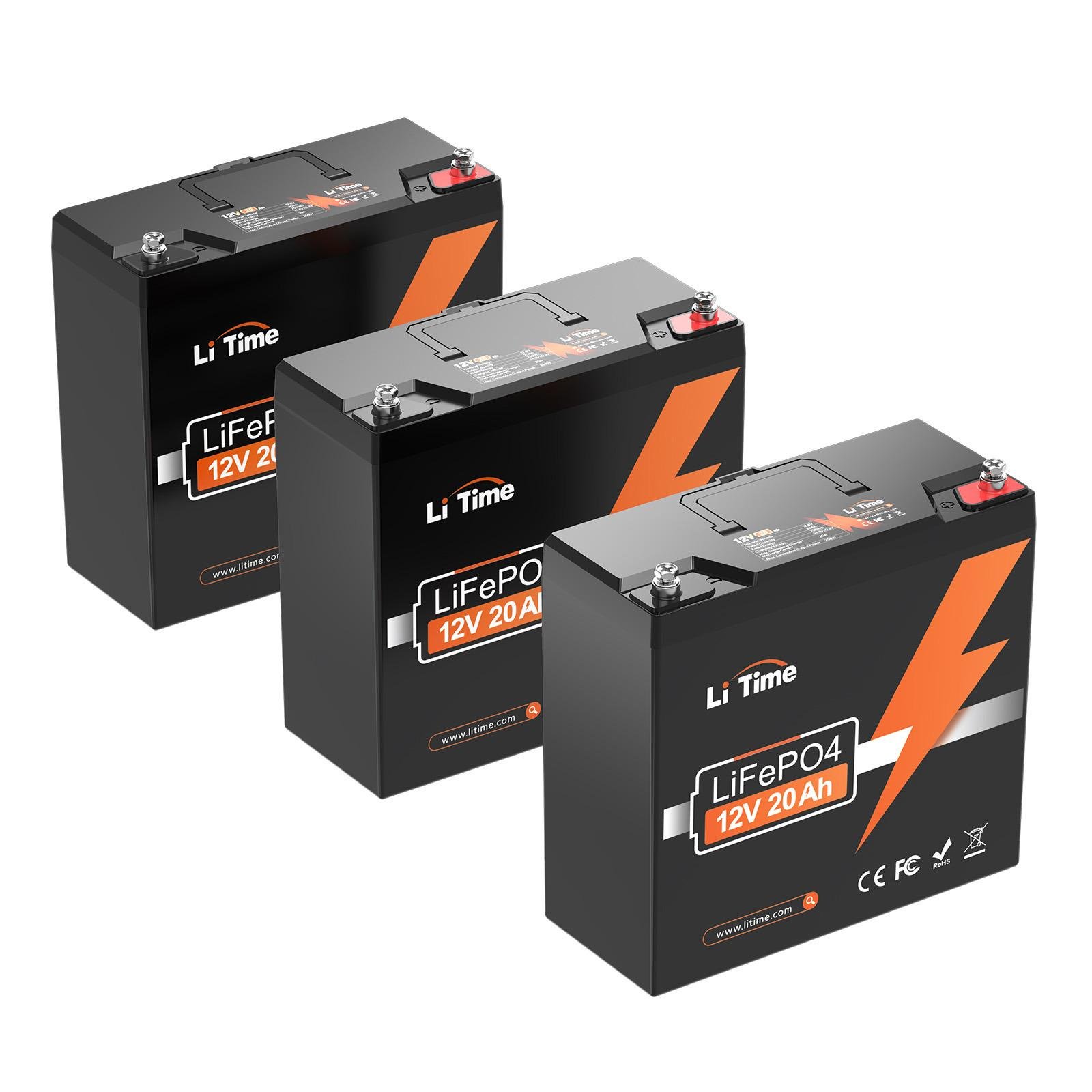 Аккумулятор для лодок LiTime LiFePO4 водостойкий 12V 20 Ah (25608841) - фото 5