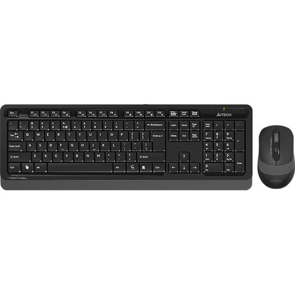 Клавиатура и мышка беспроводные A4Tech Fstyler FG1010 Grey (25173559)