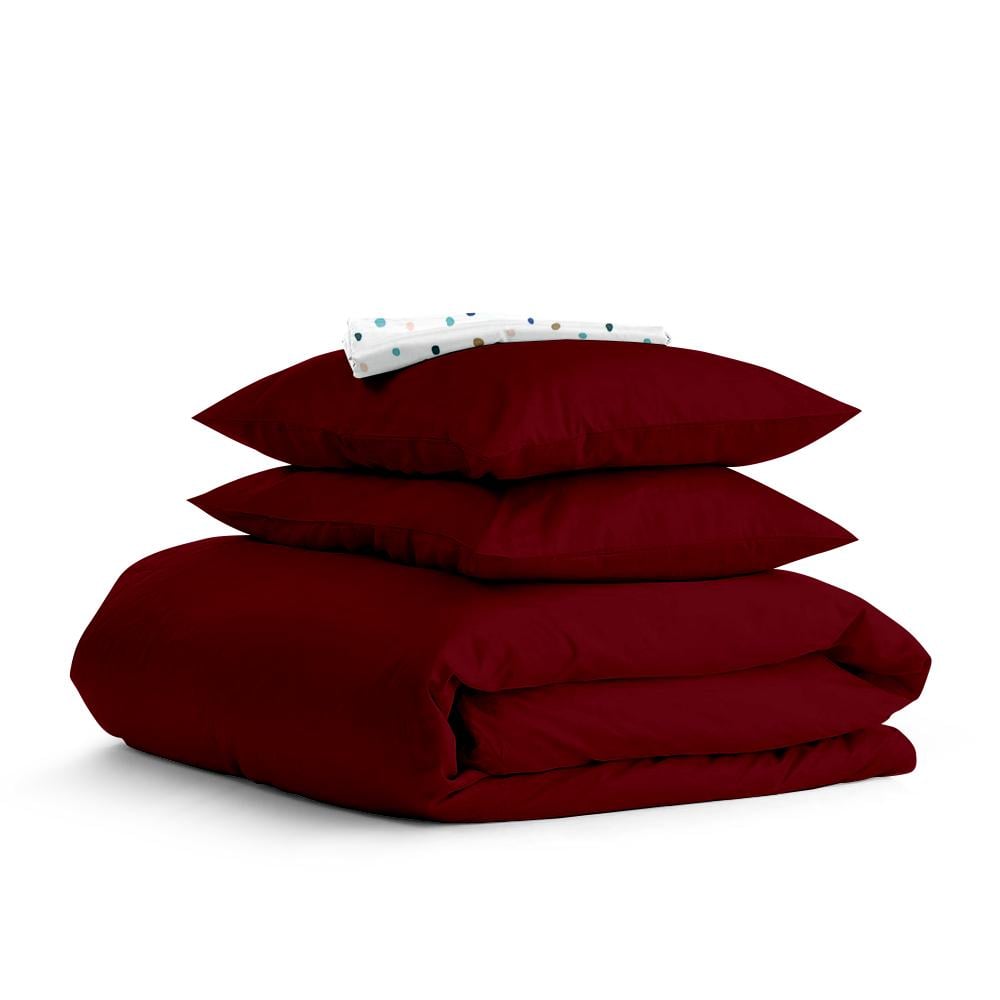 Постель двуспальная Cosas Ruby с простыней на резнике 180х220 см (4822052134498)