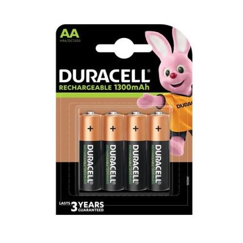 Акумулятор Duracell Recharge AA 1300 мАг 4 шт. (5007324)