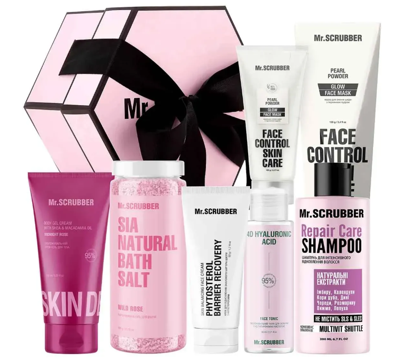 Подарунковий набір доглядової косметики Mr.SCRUBBER WOMAN SET (2002020567) Подарунковий набір доглядової косметики Mr.SCRUBBER WOMAN SET (2002020567)