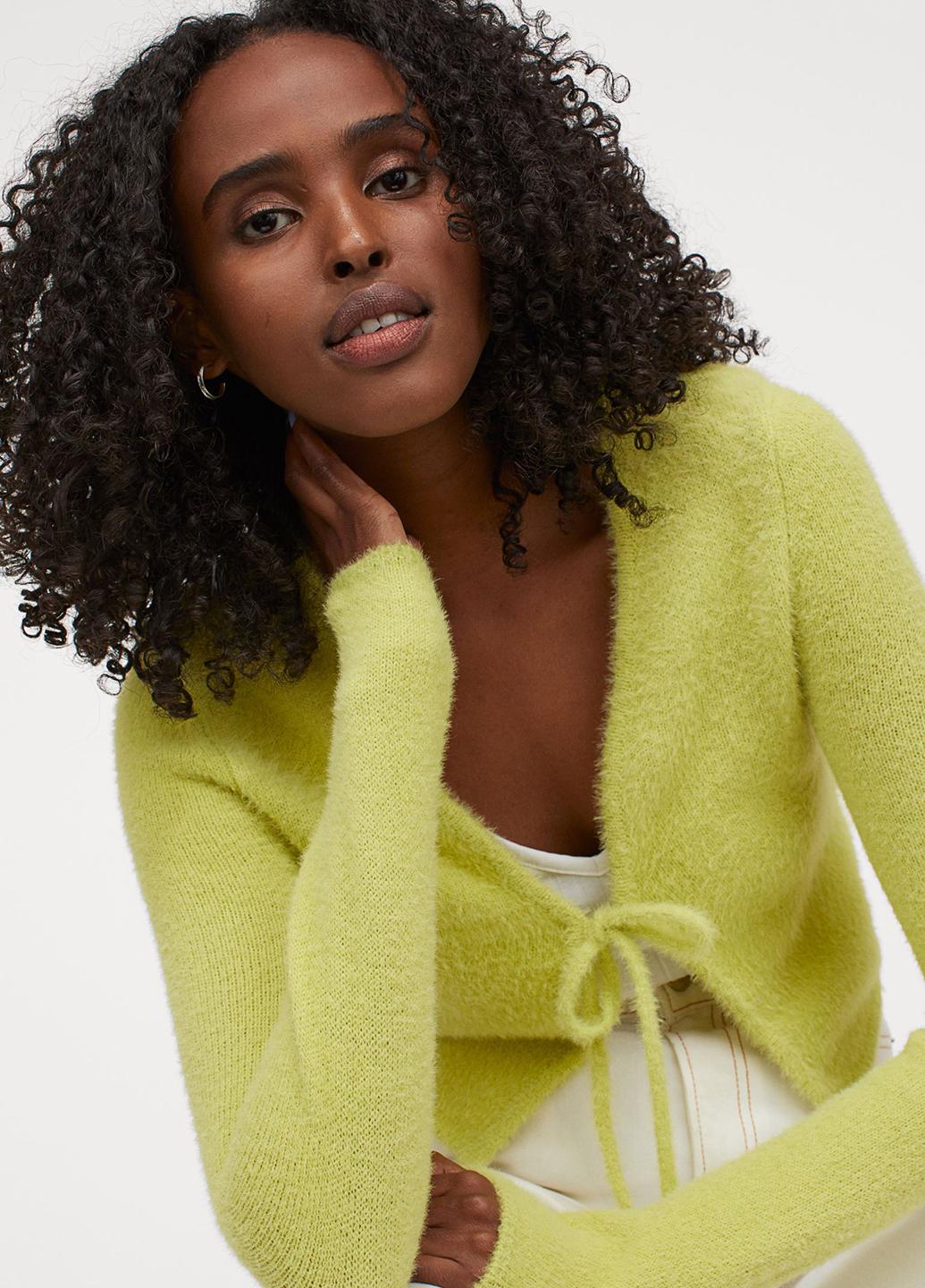 Кардиган H&M L Салатовый (946631b45)