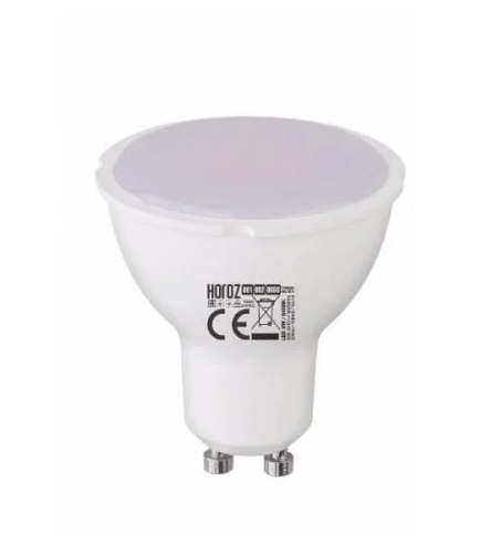 Світлодіодна лампа HOROZ ELECTRIC MR16 SMD 8W 3000K GU10 610 Lm 175-250V (001-002-0008-021)