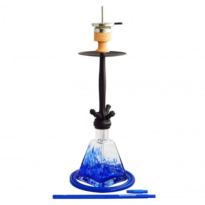 Кальян AMY Deluxe 039 Aero-x на 1 персону 72 см Синий (640638037)