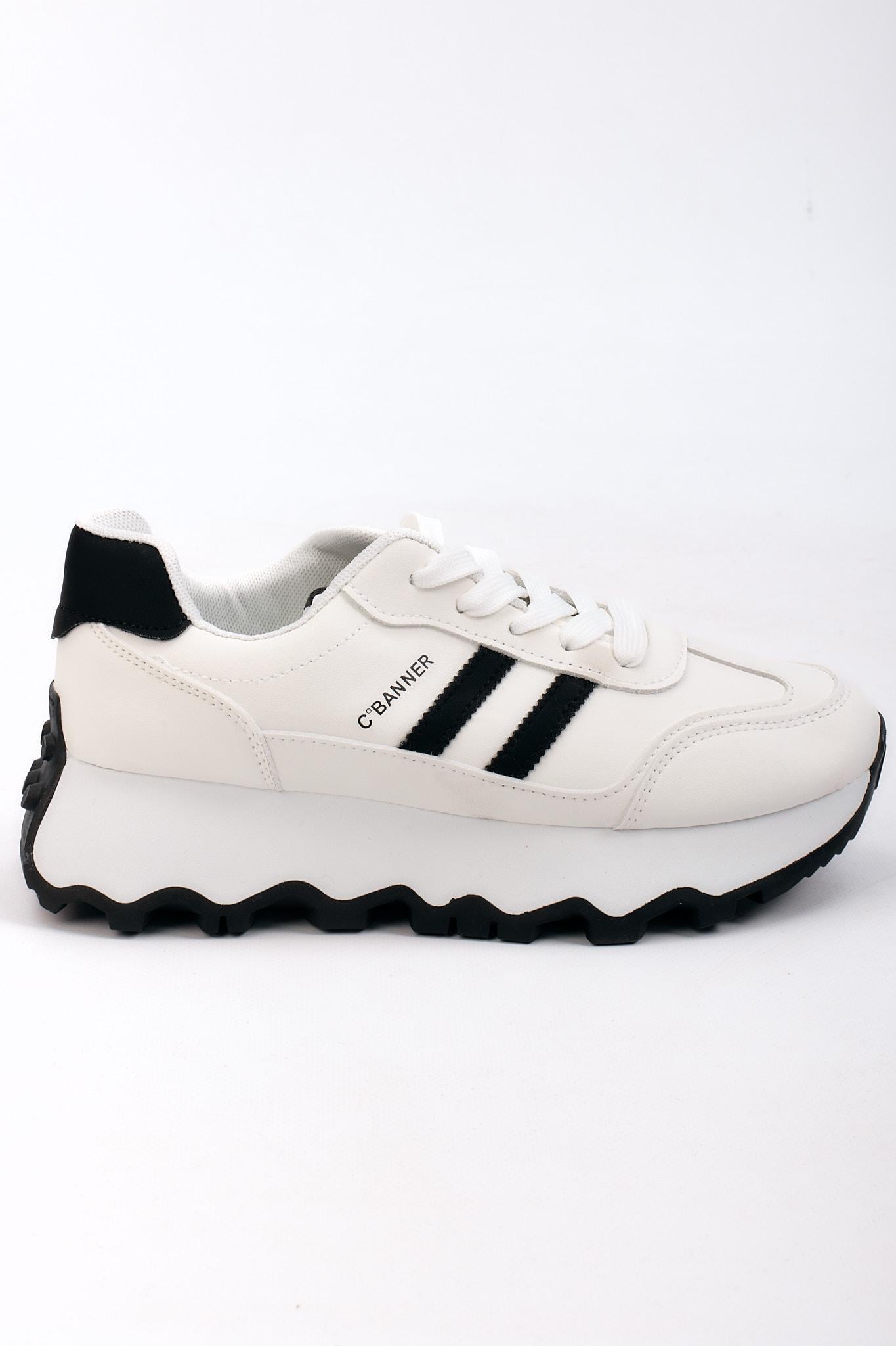 Кроссовки женские Fashion 347285 на рельефной платформе р. 38 Белый (347285_38)