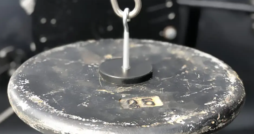 Магніт неодимовий прогумований для кріплення і пошуків та кільце М4 43х6 мм - фото 3