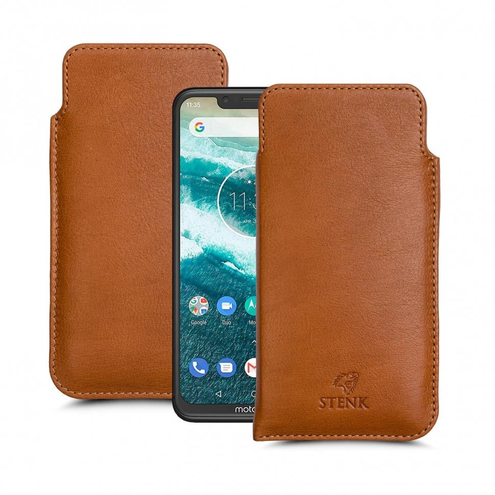 Футляр Stenk Elegance для Motorola One (XT1941-4) Camel (63438) Футляр Stenk Elegance для Motorola One (XT1941-4) Camel (63438)