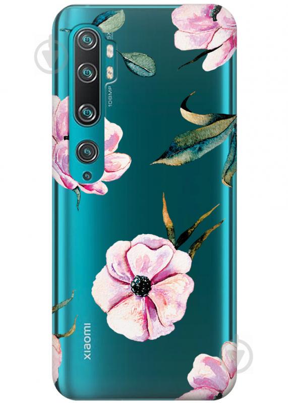 Чохол iSwag для Xiaomi Mi Note 10 Pro Півонії (H305) Чохол iSwag для Xiaomi Mi Note 10 Pro Півонії (H305)