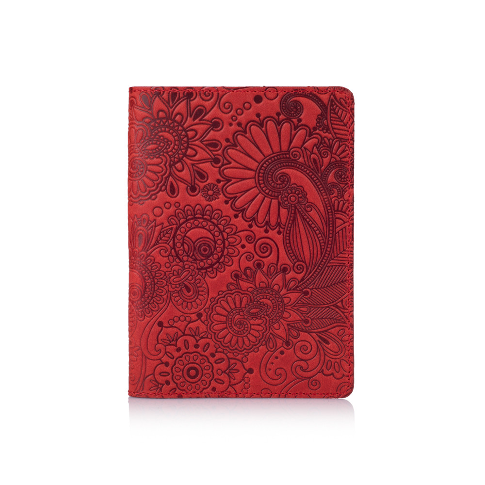 Обложка для паспорта с отделением для карт коллекция Mehendi Art (PC-02-S18-1440-T005)