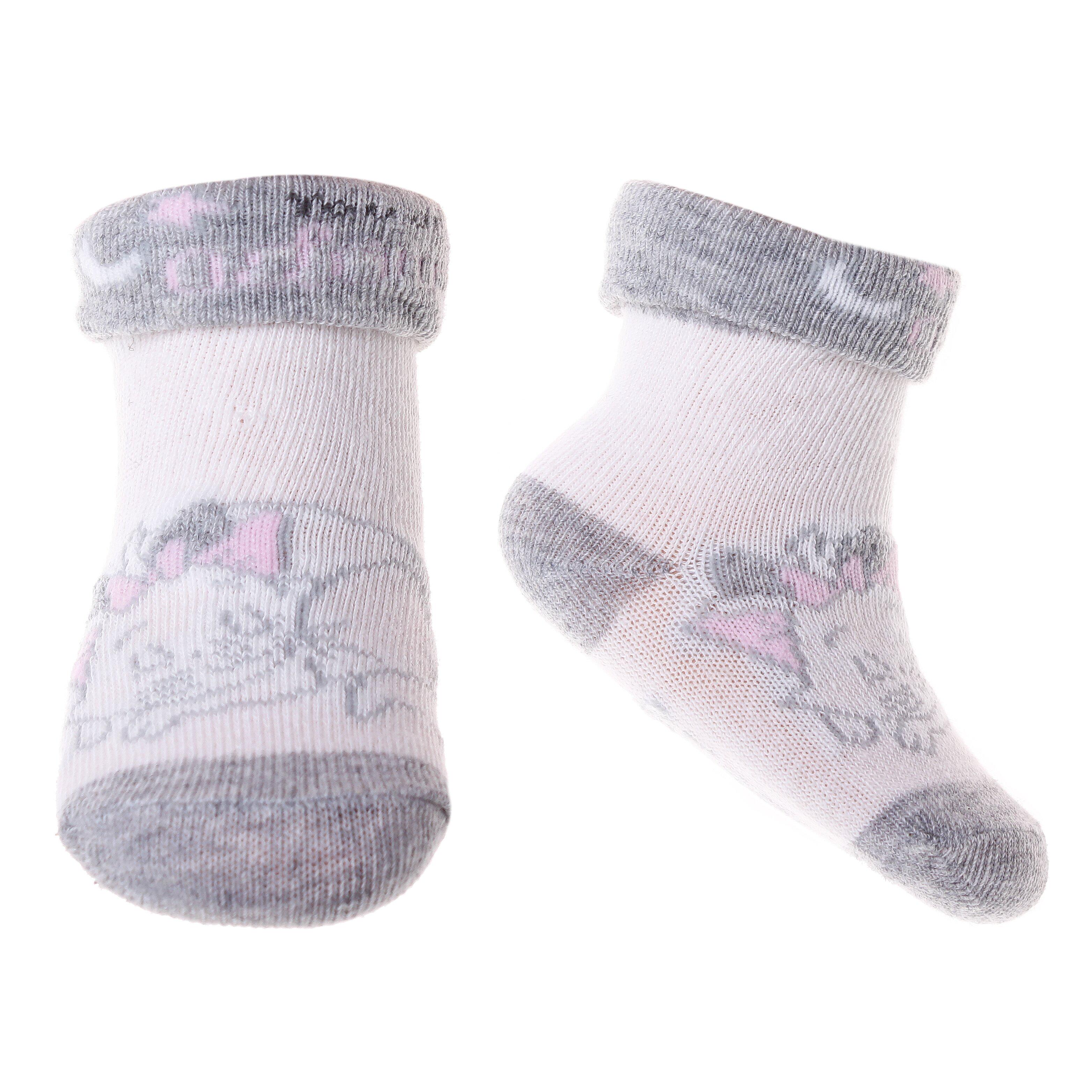 Носки Disney Birth Mary р. 0-6 Gray White/Pink (43891564-4) Носки Disney Birth Mary р. 0-6 Gray White/Pink (43891564-4)