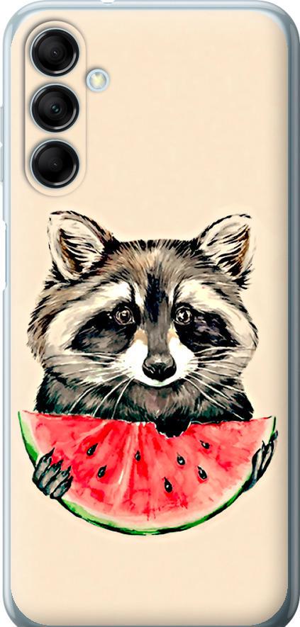 Чехол на Samsung Galaxy M14 M146B Енотик с арбузом (4605u-3038-42517)