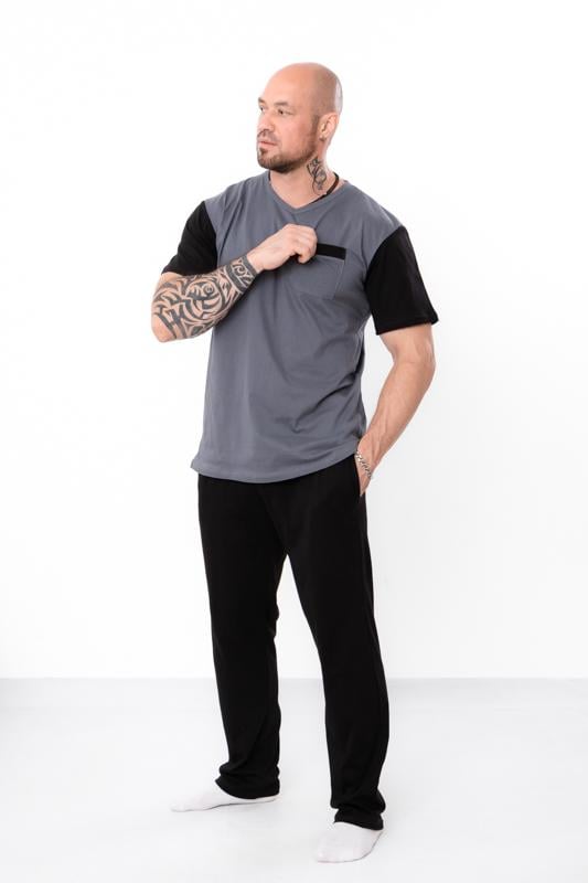 Піжама чоловіча Носи Своє р. 52 Антрацит (8094-001)