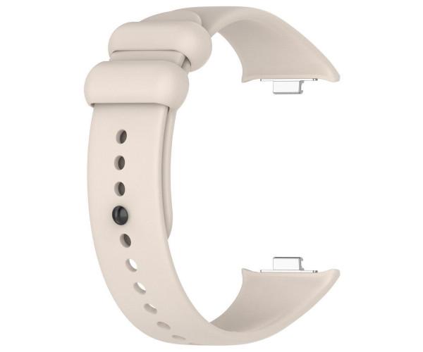 Ремешок Silicone для смарт-часов Xiaomi Smart Band 9 Pro Кремовый