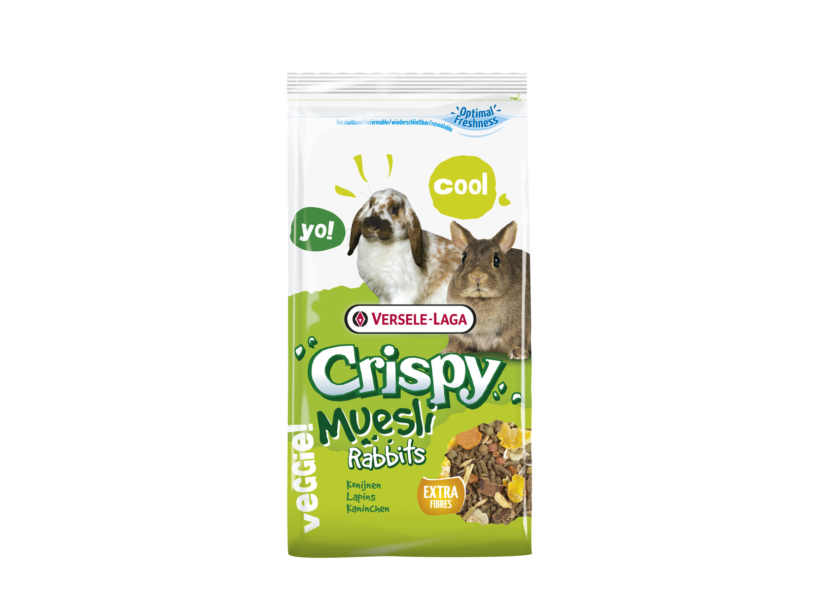 Корм для кроликов Versele-Laga Crispy Muesli Rabbits Cuni 1 кг (5939582)