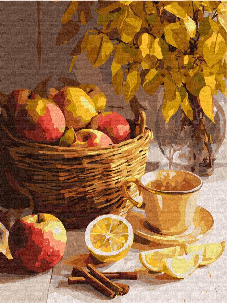 Картина по номерам Ideyka Корзина вдохновения 30x40 см (Id-KHO5751)