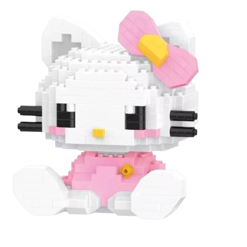 Конструктор Hello Kitty 3D Хелоу Кити Розовый (MN31)