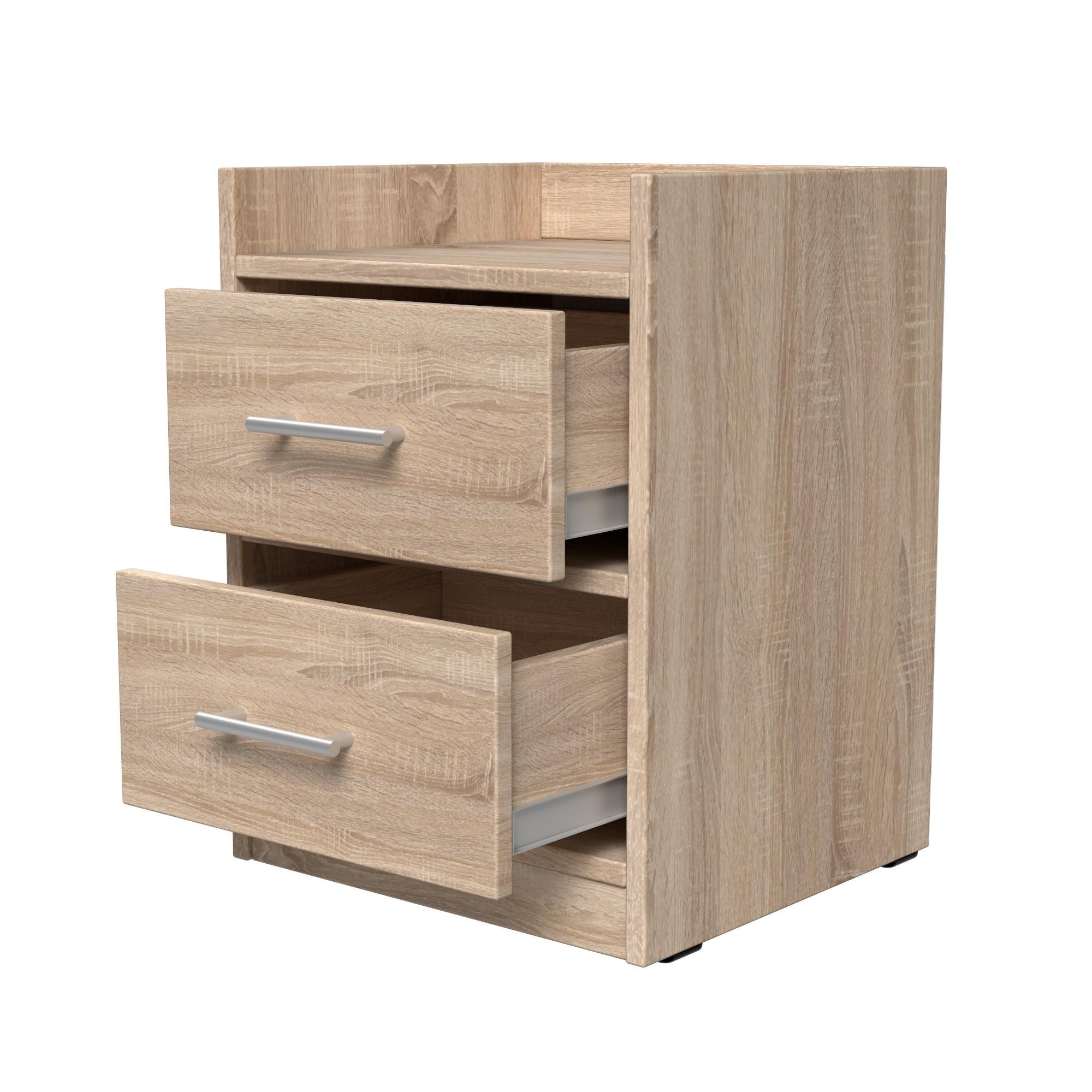 Тумба прикроватная ТП6 SENAM 500х380х350 мм ДСП Дуб Сонома - фото 4 Тумба прикроватная ТП6 SENAM 500х380х350 мм ДСП Дуб Сонома - фото 4