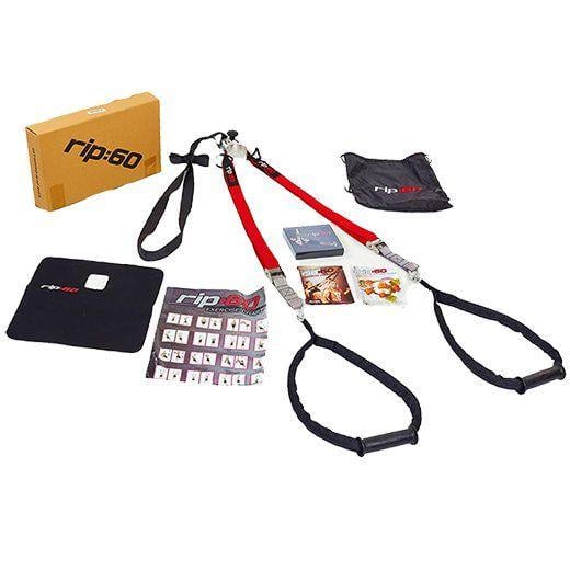 Петли TRX RIP-60 тренировочные Черно-красный (56363014)