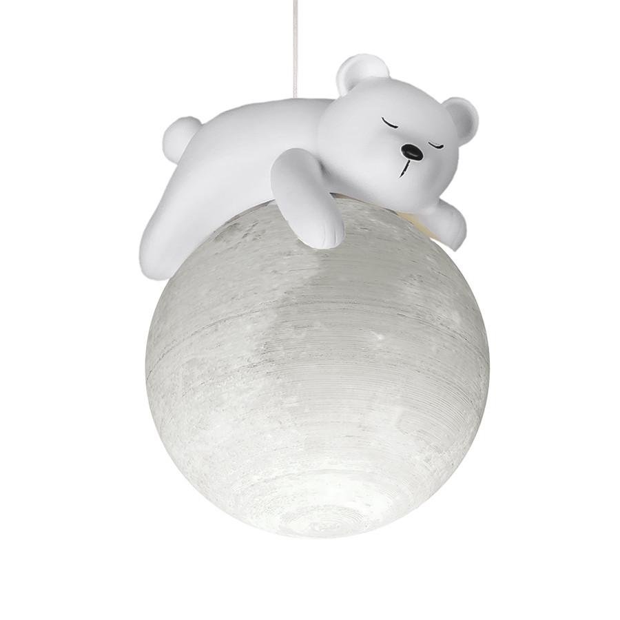 Підвісний світильник дитячий Levistella 782150-1 BR Ведмедик (2435410687) - фото 2 Підвісний світильник дитячий Levistella 782150-1 BR Ведмедик (2435410687) - фото 2