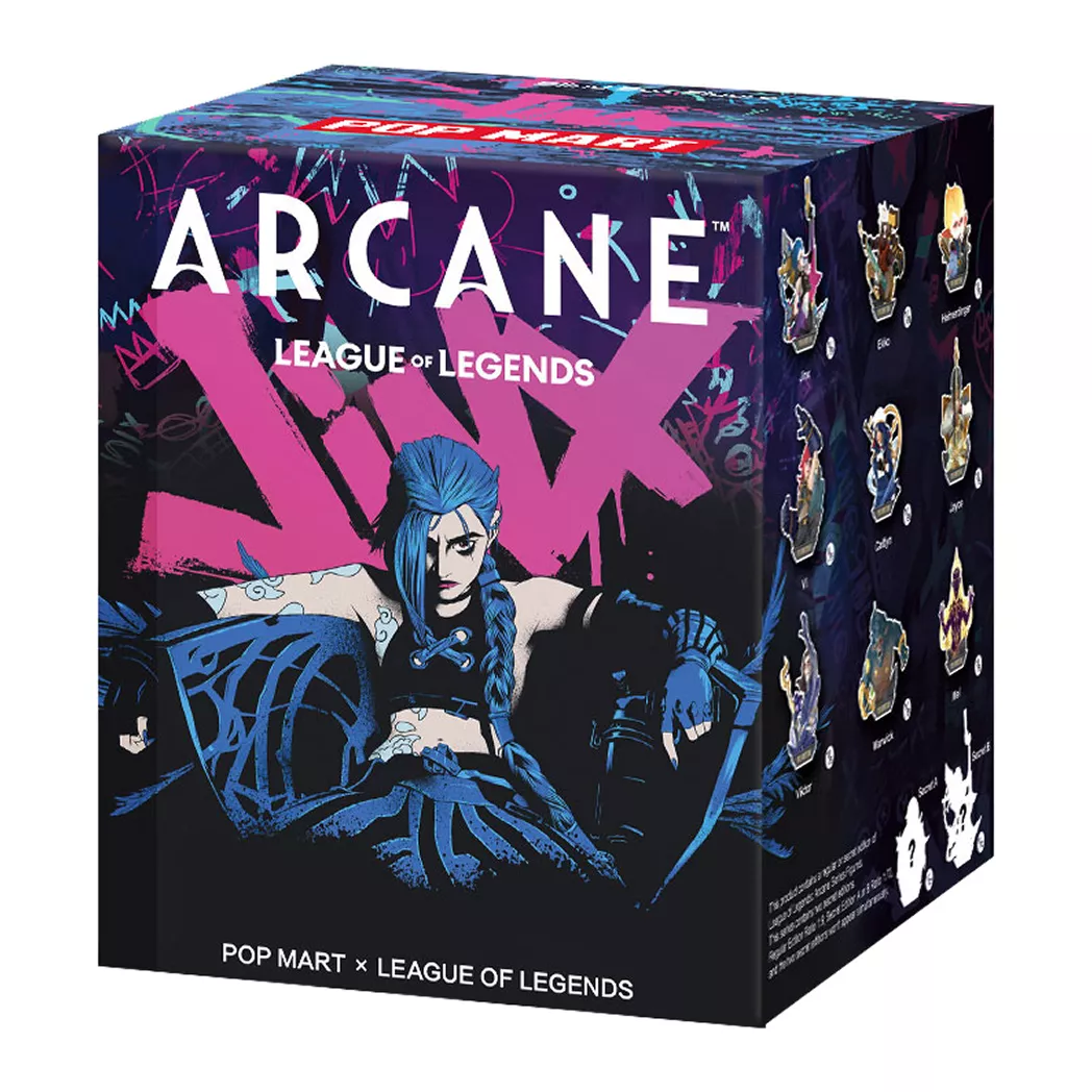 Фигурка-сюрприз POP MART League of Legends Arcane 1 шт. (LOLA-01)