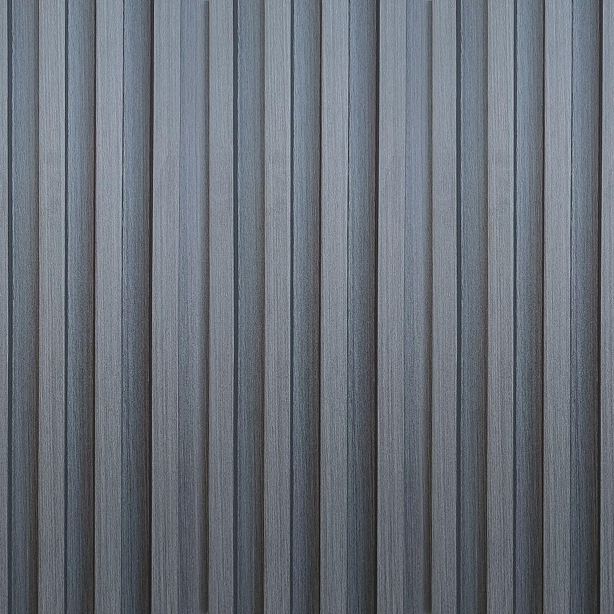 Рейка декоративная стеновая Sticker Wall D SW-00001529 160х23х3000 мм Темно-серый