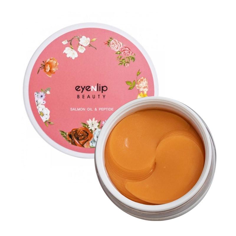 Патчи гидрогелевые Eyenlip Salmon Oil & Peptide Hydrogel Eye Patch 60 шт. (8809555250166)