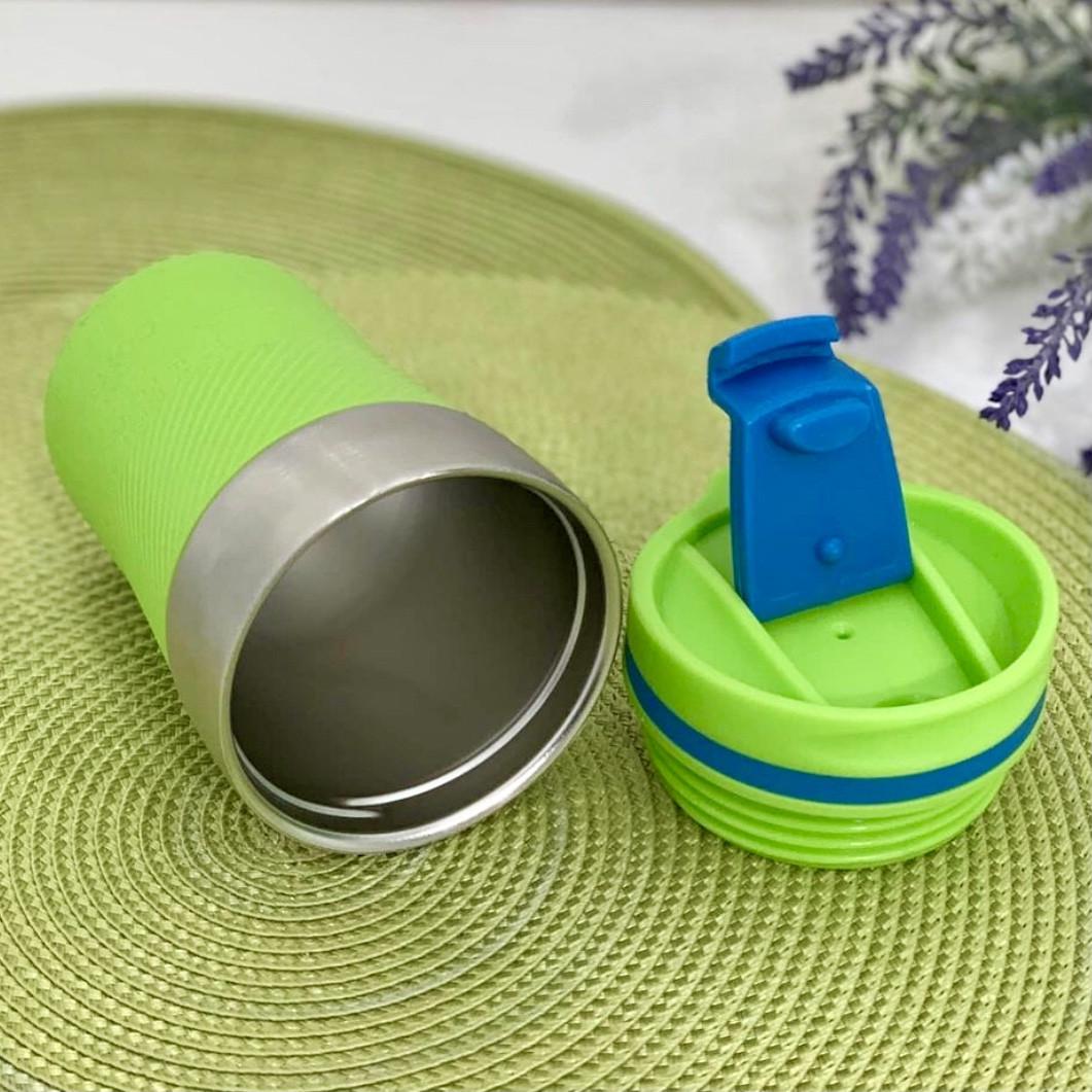 Термокружка вакуумная 250 мл Edenberg EB-630 250 мл Салатовый - фото 4 Термокружка вакуумная 250 мл Edenberg EB-630 250 мл Салатовый - фото 4