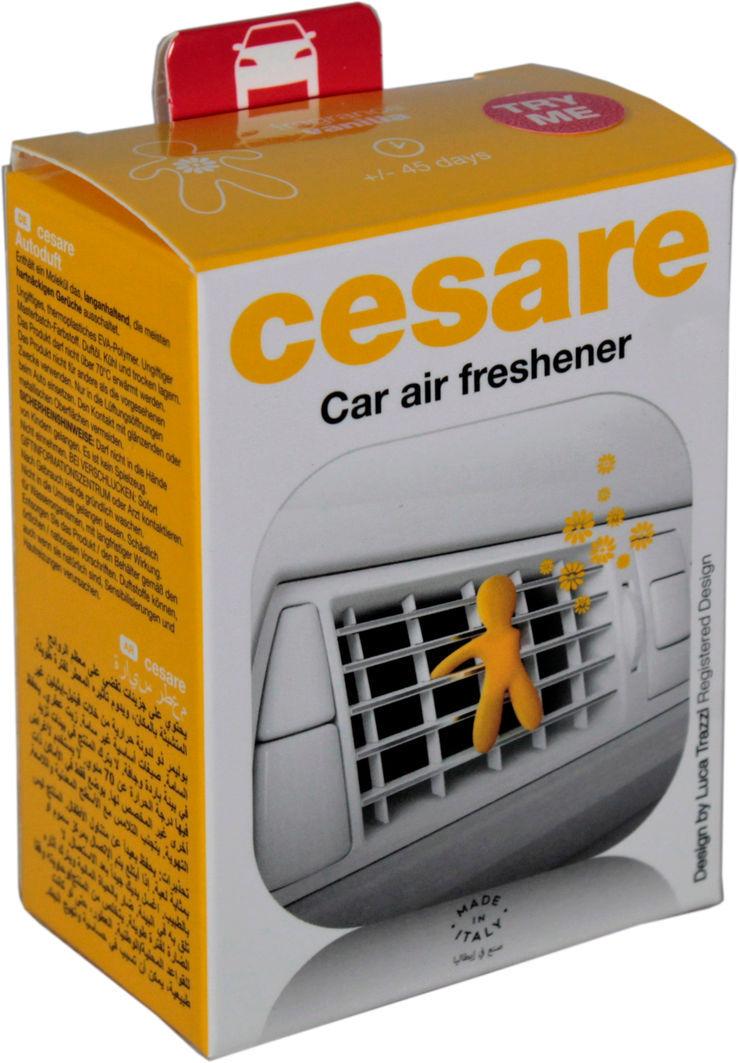 Ароматизатор для авто Mr&Mrs Cesare Box Vanilla на дефлектор твердый (0307749)