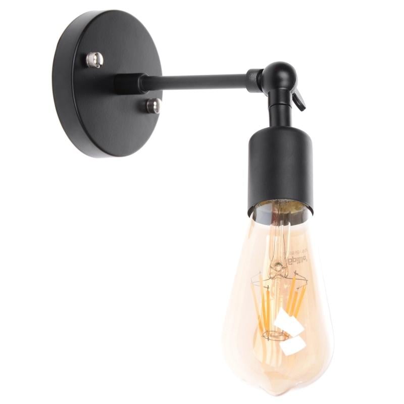 Бра настінне накладне Brille BL-322W/1 E27 BK лофт Бра настінне накладне Brille BL-322W/1 E27 BK лофт