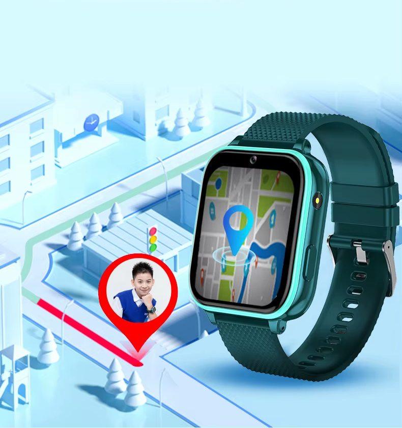 Смарт-годинник дитячий Lemfo G68 з GPS/прослушкою/8 ГБ/акумулятором 1000 mAh Зелений (36237996) - фото 8 Смарт-годинник дитячий Lemfo G68 з GPS/прослушкою/8 ГБ/акумулятором 1000 mAh Зелений (36237996) - фото 8
