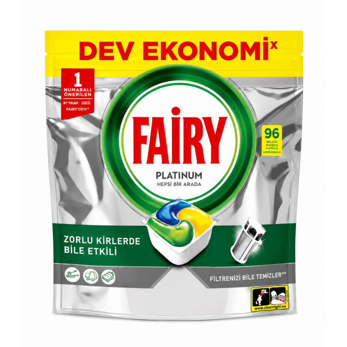 Капсулы для посудомоечной машины Fairy Platinum 96 шт.