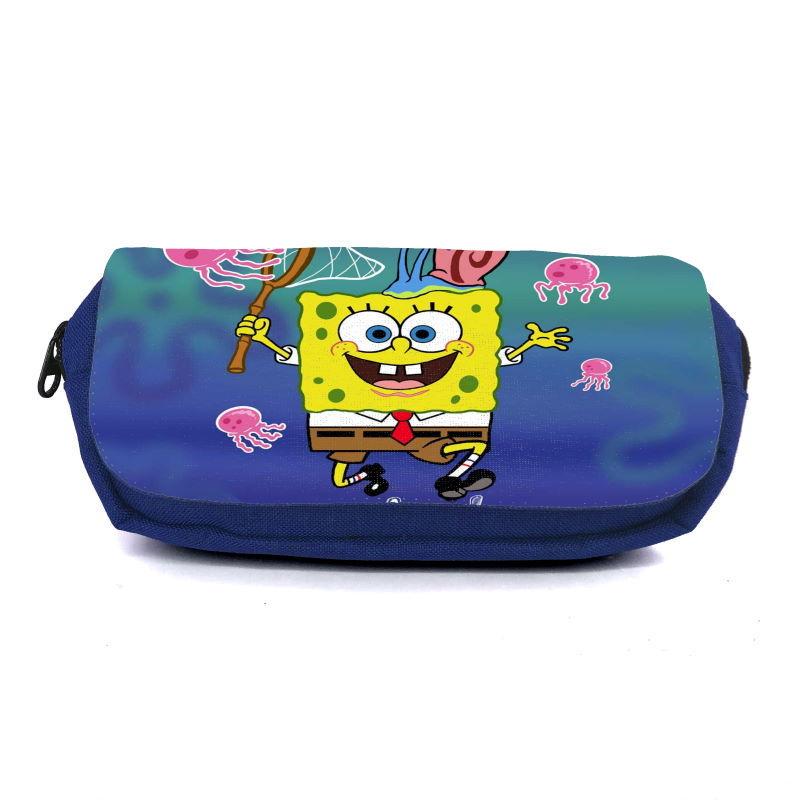 Пенал школьный Спанч Боб SpongeBob SPB-0010 Синий (1479353920)