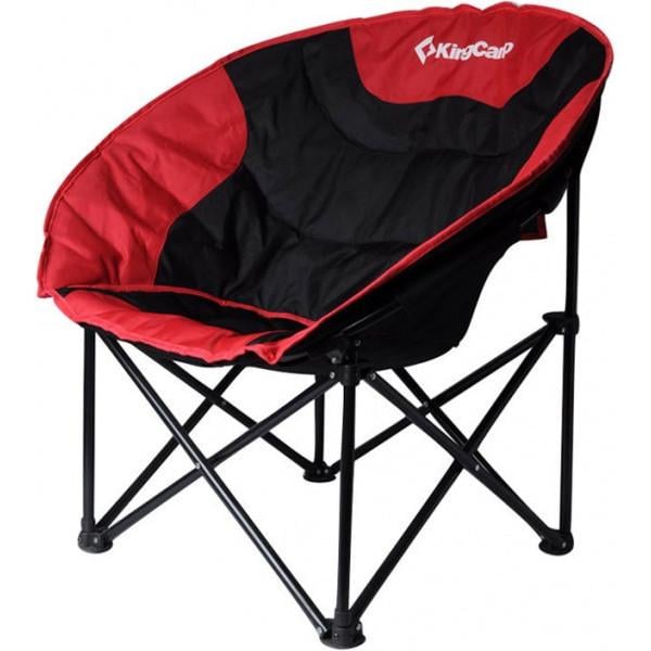 Стул туристический KingCamp Moon Leisure Chair Black/Red (1026-KC3816 Black/Red)