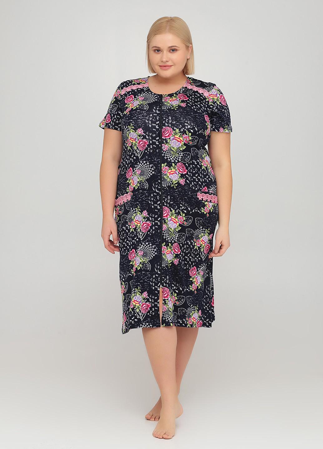 Халат женский Wild Love XL Разноцветный (82766) Халат женский Wild Love XL Разноцветный (82766)