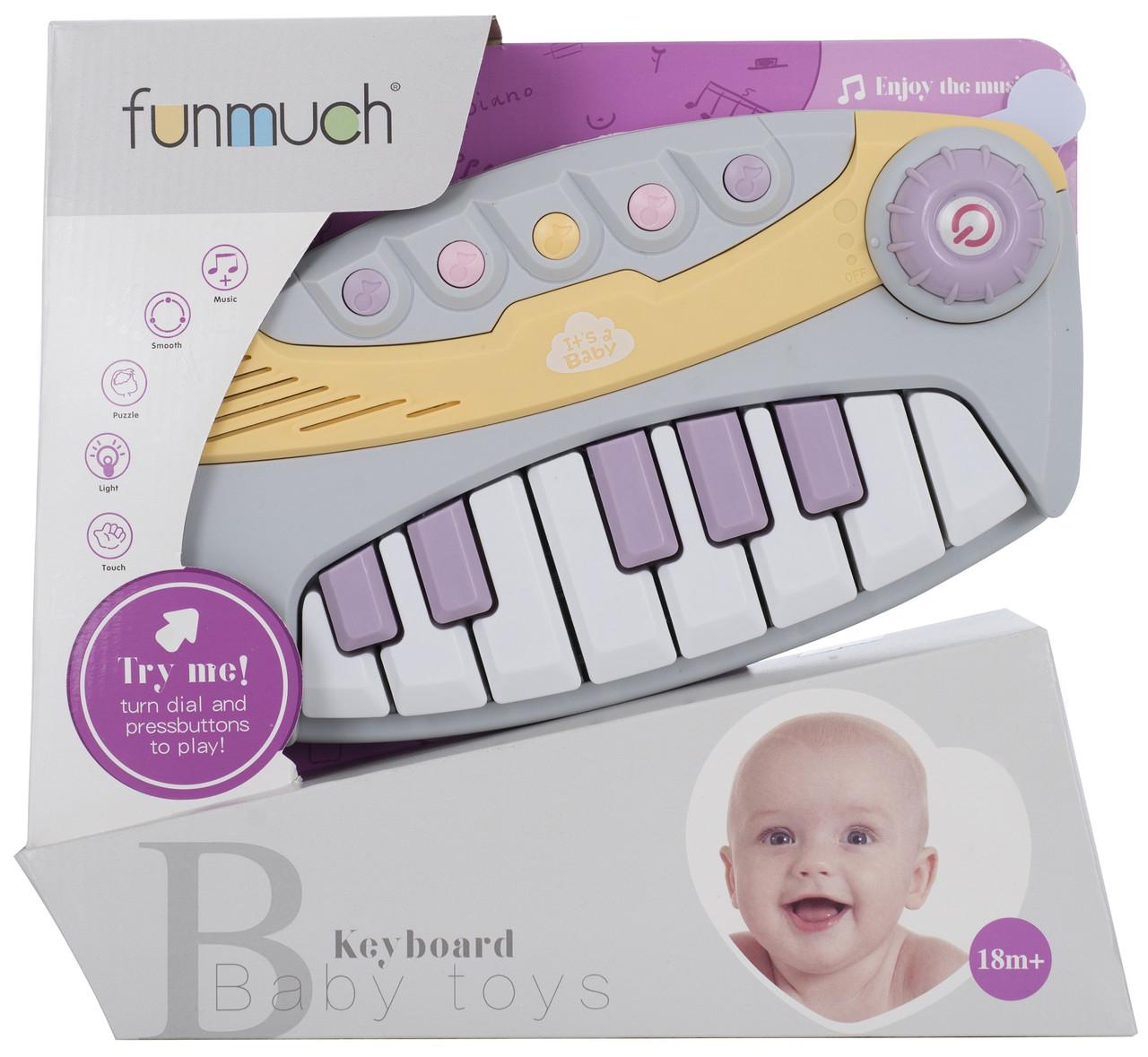 Музична іграшка Funmuch Піаніно зі світлими ефектами (6900064767922) - фото 2