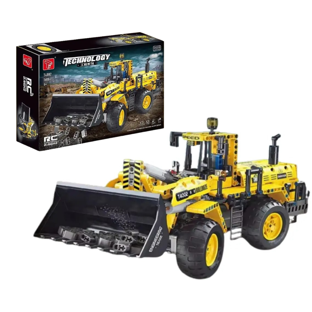 Конструктор детский Бульдозер на дистанционном управлении 1608 дет. - фото 2 Конструктор детский Бульдозер на дистанционном управлении 1608 дет. - фото 2