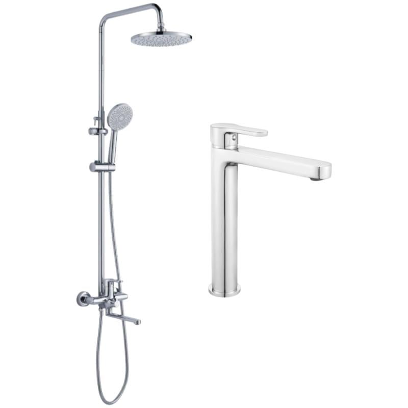 Набір латунних змішувачів для ванни Lidz Astra 001FH (SD00056960)