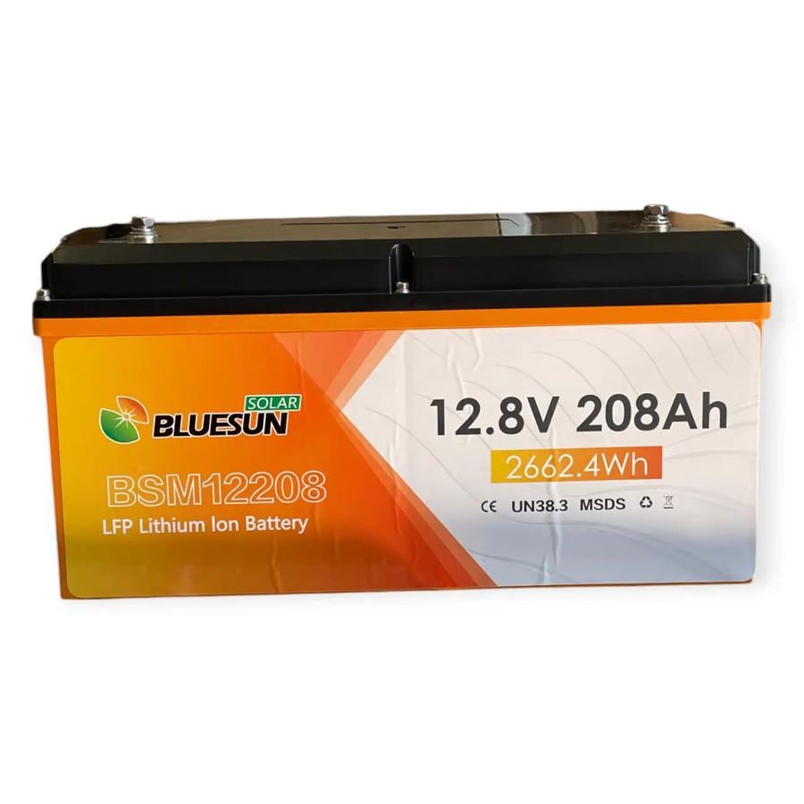 Аккумулятор для ИБП LiFePO4 BlueSun BSM12208 208 Аг 12,8 В с Bluetooth Оранжевый (BSM12208)