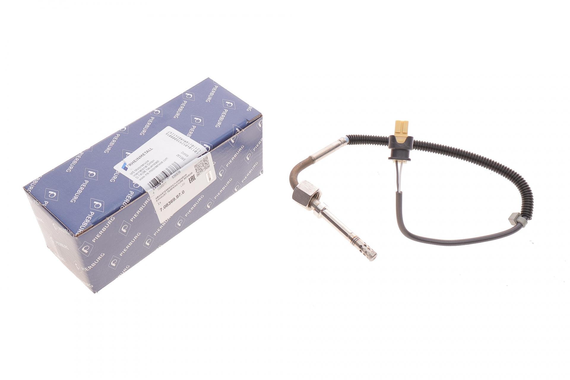 Датчик температуры ВГ перед сажевым фильтром Mercedes Vito W447 14- OM651 (7.08369.97.0)