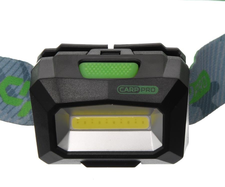 Фонарь налобный Carp Pro WR Headtorch WR 3W COB 1200 мАч (2299355602) - фото 3