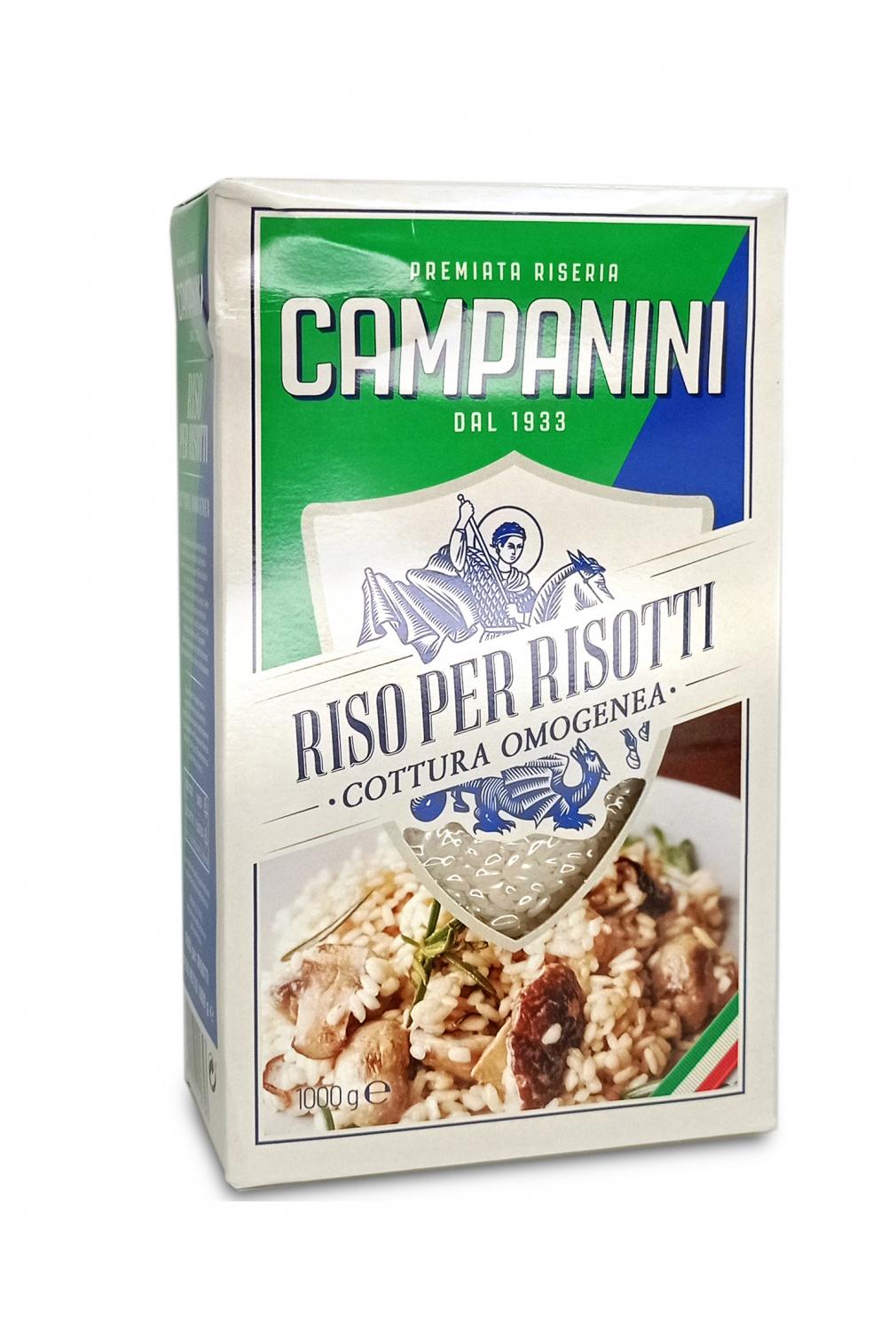 Рис для ризотто Campanini Riso Per Risotto 1 кг (19047731)