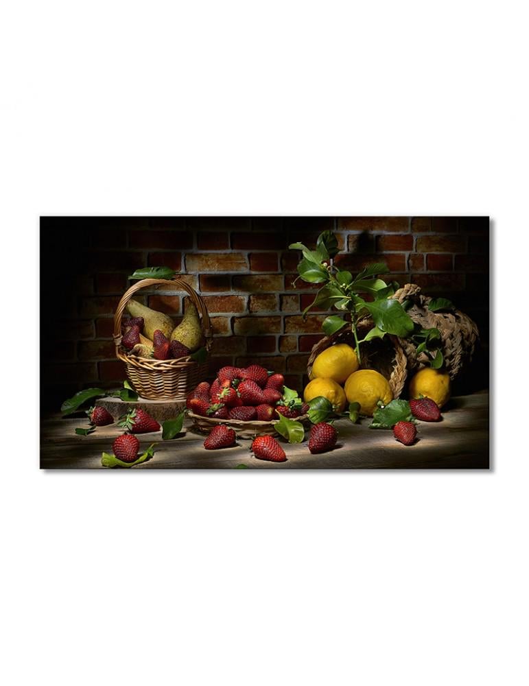 Картина модульная Сезонные фрукты 1 модуль 80x120 см