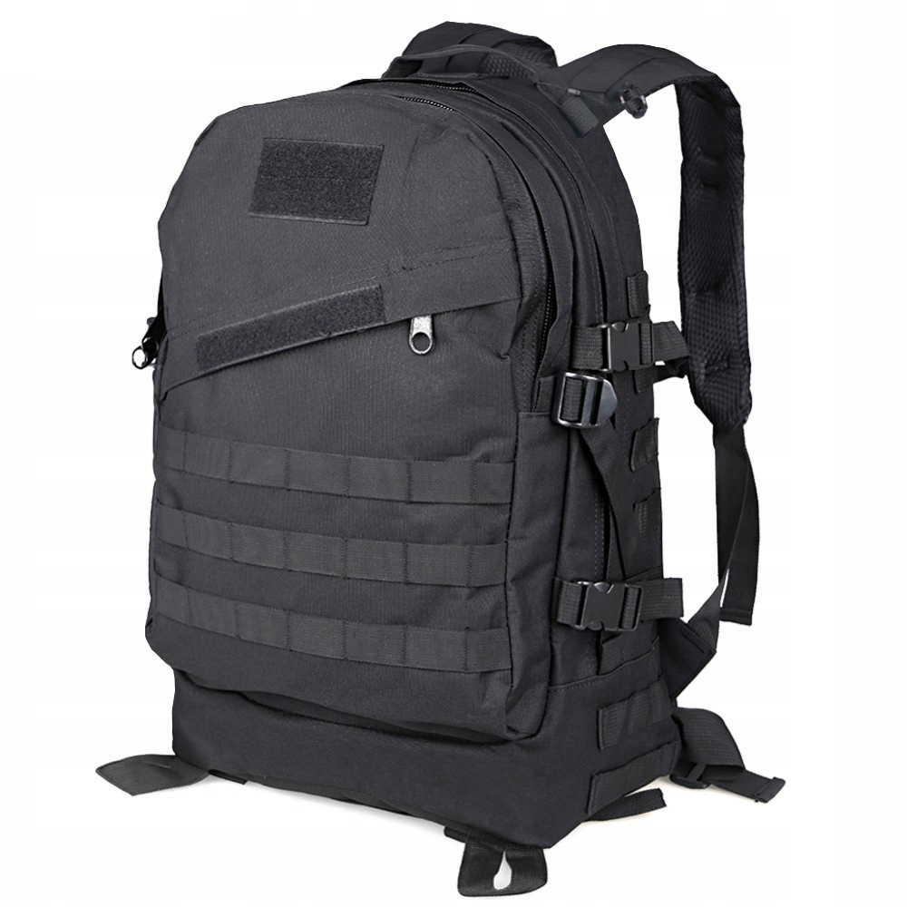Рюкзак военный Nela-Style с molle 40 л Черный (2059)