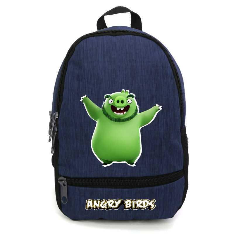 Школьный рюкзак подростковый Cappuccino Toys с принтом Angry Birds ANG-002 12,5 л Синий (2133990338)