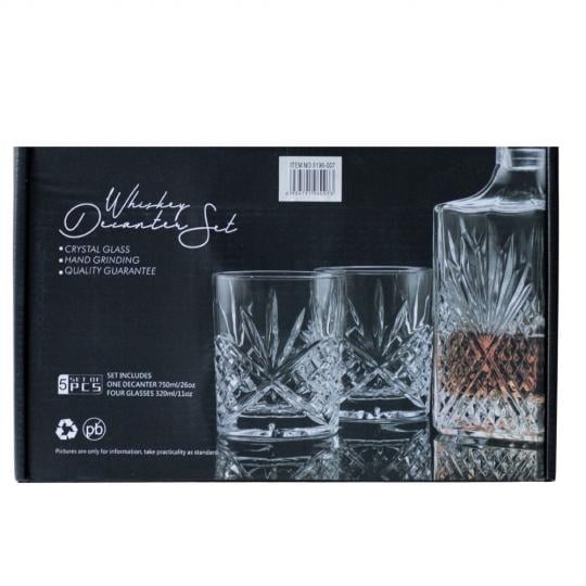 Набір склянки та графін Elisey Icy Whispers скляний 4 шт./1 шт. Прозорий (135-81-9196-007) - фото 5 Набір склянки та графін Elisey Icy Whispers скляний 4 шт./1 шт. Прозорий (135-81-9196-007) - фото 5