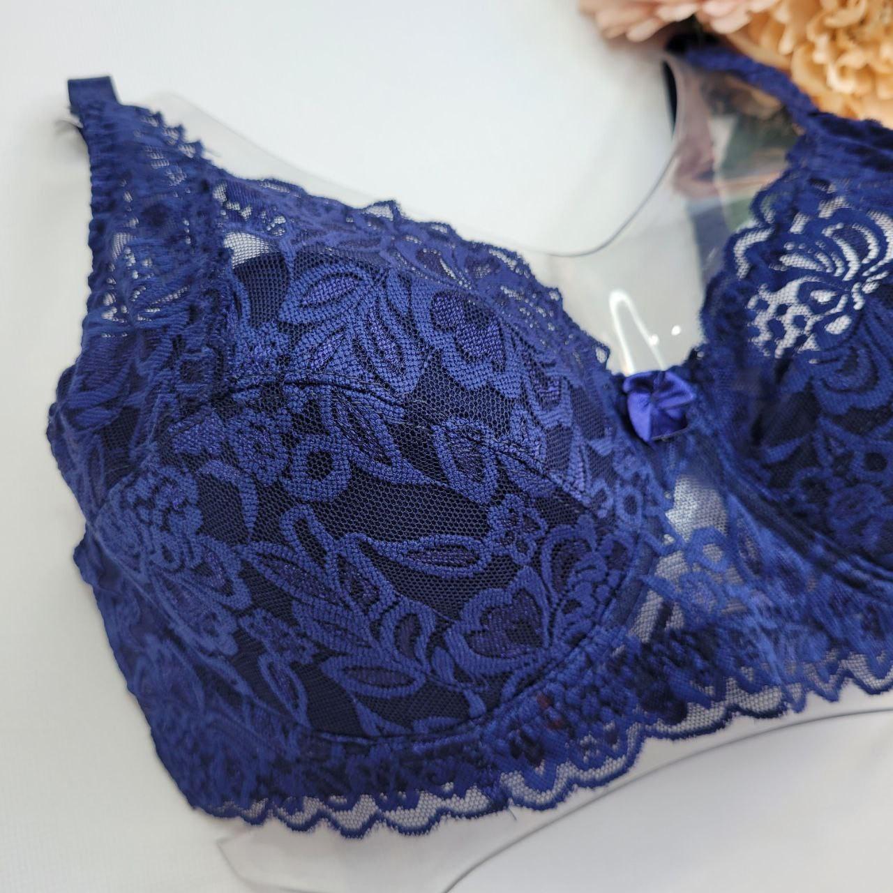 Бюстгалтер Kable 2004 м'яка чашка 80D Blue - фото 2 Бюстгалтер Kable 2004 м'яка чашка 80D Blue - фото 2