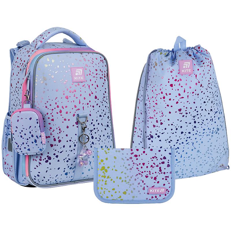 Школьный набор KITE Education Shiny SET K25-531M-1 рюкзак/пенал/сумка