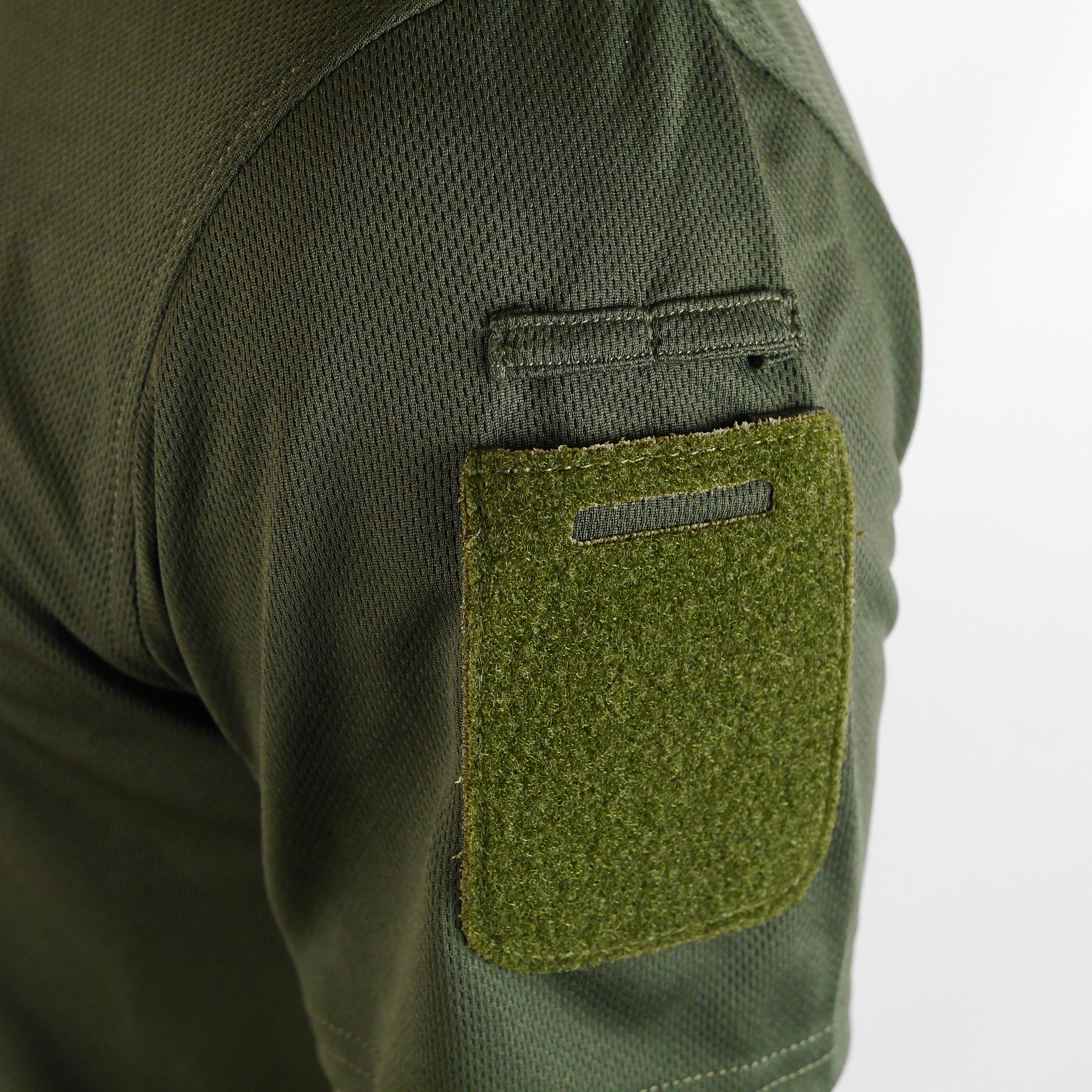 Футболка CoolMax S з велкро панелями Хакі (1112-S) - фото 6 Футболка CoolMax S з велкро панелями Хакі (1112-S) - фото 6