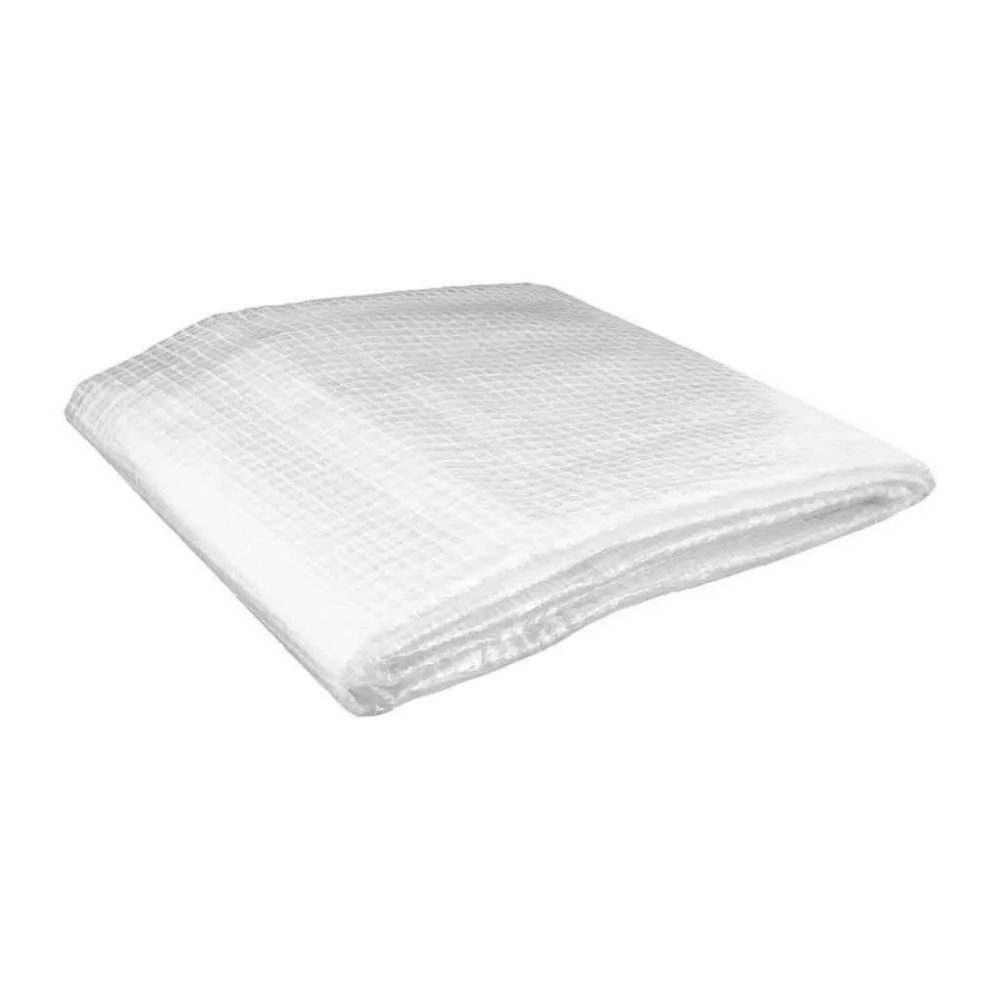 Тент усиленный с люверсами Bradas 100 г/м2 10x12 м Прозрачный (br-PLC10010/12)