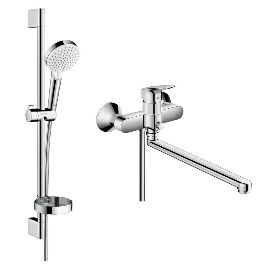 Набор смесителей для ванны Hansgrohe LOGIS 1282019 Хром (78077)